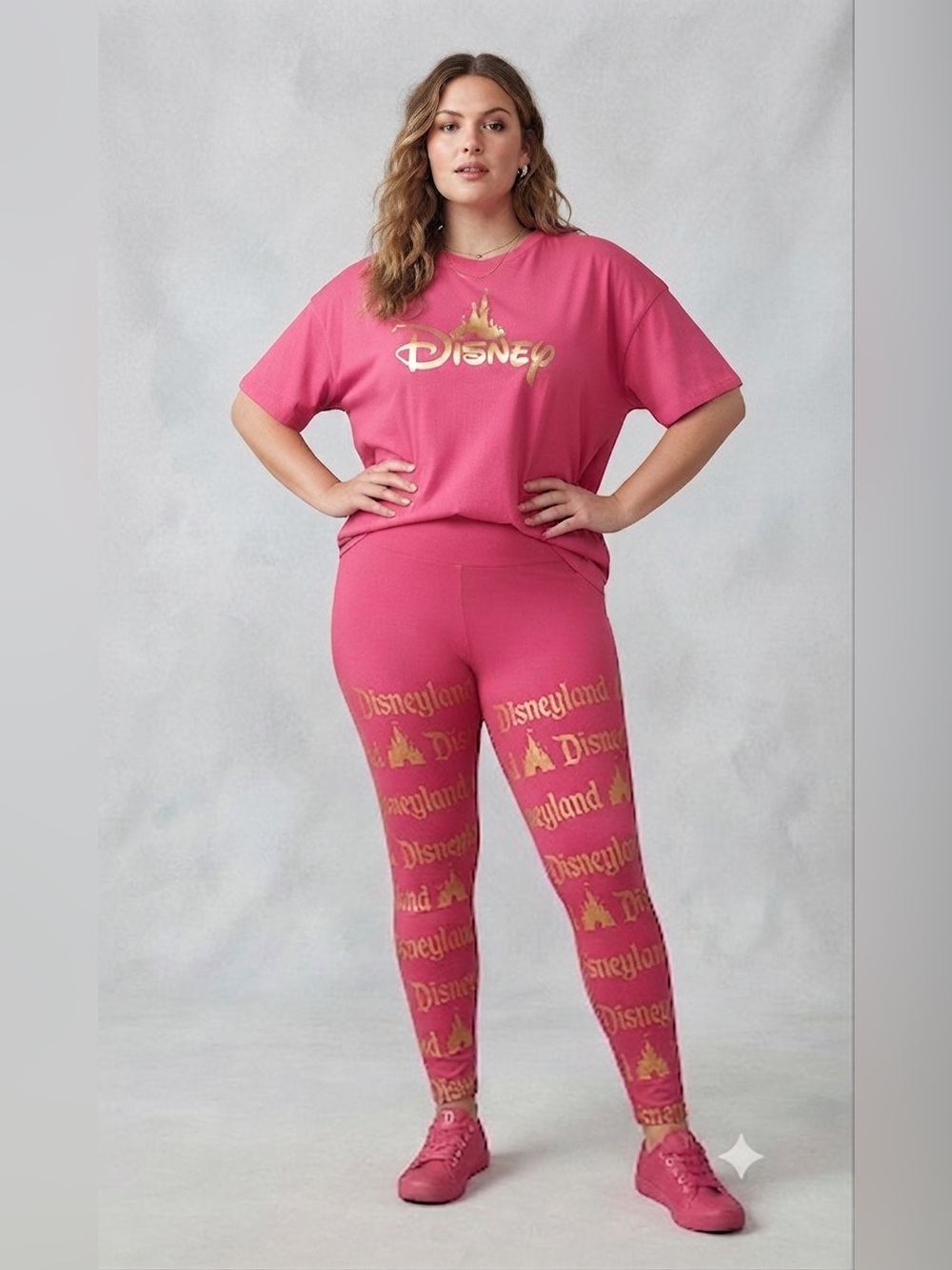 Disneyland Pink Leggings